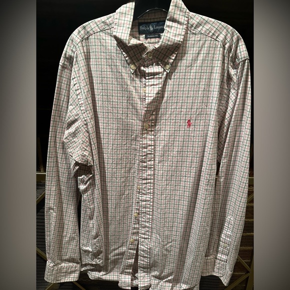 (3) Plaid Polo Ralph Lauren Button Down Sz L & XL - Picture 2 of 13